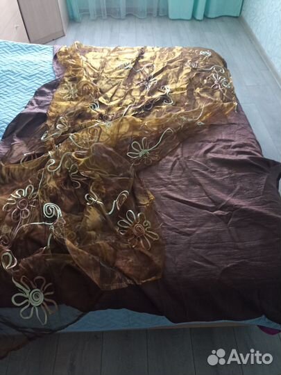 Красивые двойные шторы