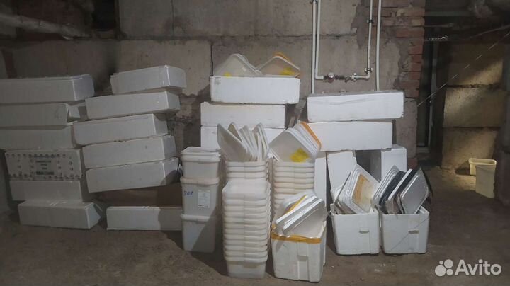 Термоконтейнер из пенопласта 20см*40см*80см