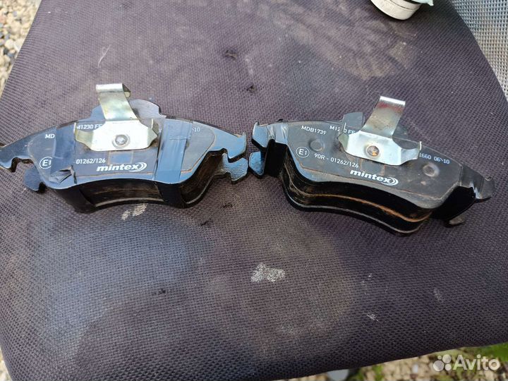 Тормозные колодки sprinter 906