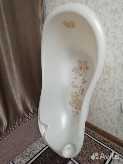 Детская ванночка для купания с горкой