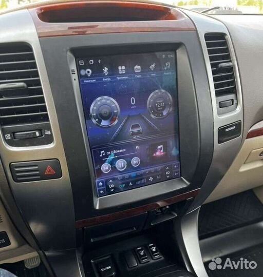 Магнитола Android Toyota land cruiser Prado 120