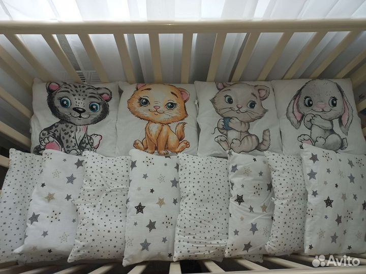 Бортики (подушки) в кроватку