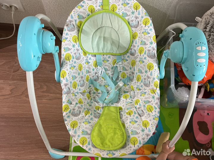 Детские электронные качели