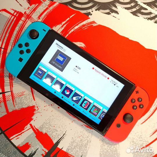 Чип Nintendo Switch Rev.1+любые игры