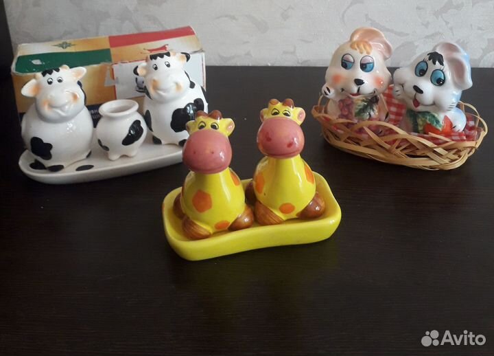 Наборы солонок для соли и перца