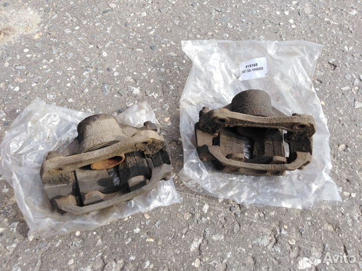 Суппорта передние kia ceed 2007-2012