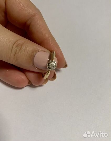 Кольцо с бриллиантами
