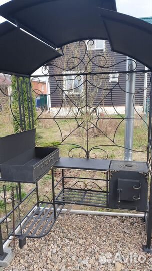 Мангал беседка