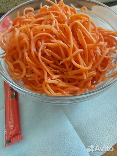 Морковь по корейски