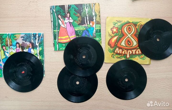 Виниловые пластинки мини