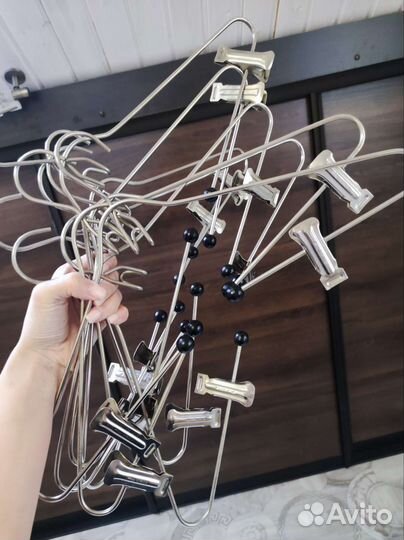 Плечики вешалки 3в1 из нержавеющей стали СССР