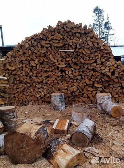 Дрова березовые колотые наличие