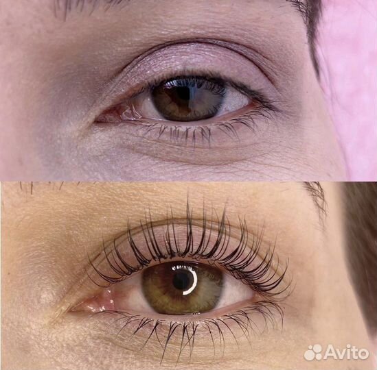 Ламинирование ресниц и бровей