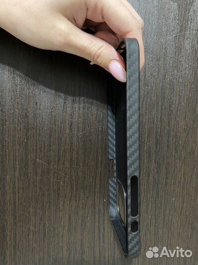 Чехол на iPhone 12 pro карбон