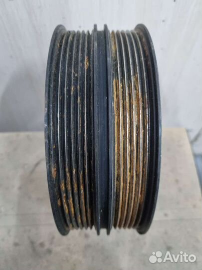 Шкив коленвала range rover 4.4 D