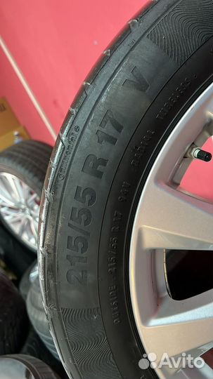 R17 Continental ContiPremiumContact 215/55, PCD 5x114.3 DIA 60.1