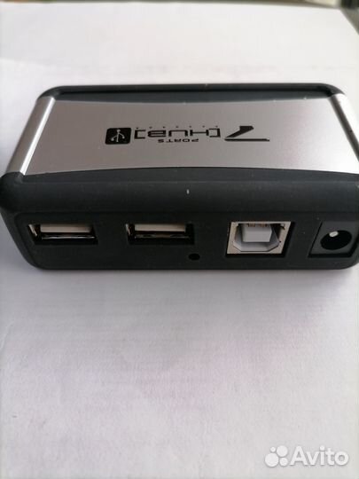 USB хаб 2.0 на 7 портов с внешним питанием