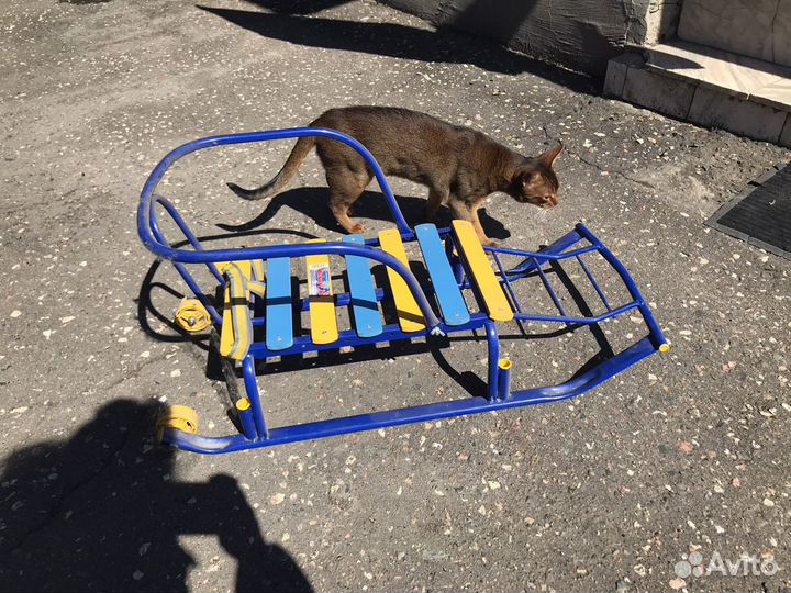 Санки с колесами