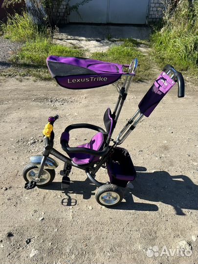 Детский велосипед с ручкой