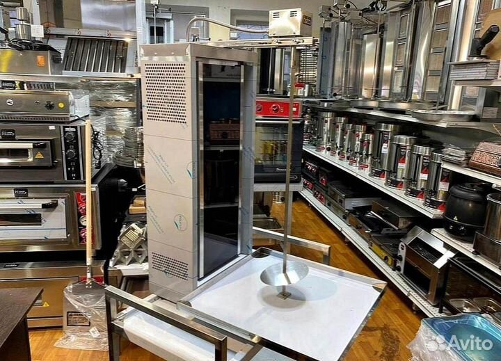 Гриль для шаурмы спиральный