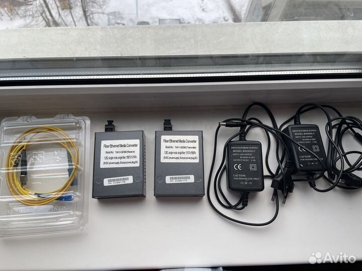 Медиаконвертер sfp