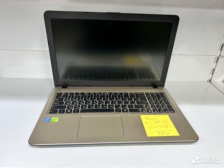 Мощный ноутбук asus mx110 2gb