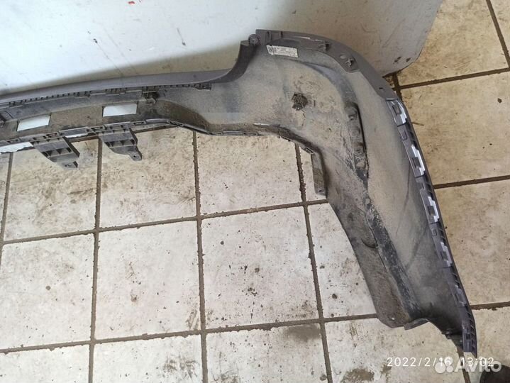 Бампер задний верхняя часть KIA RIO 2020- седан