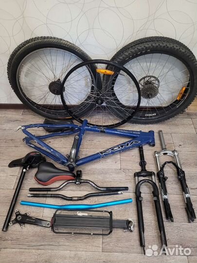 Рамы, вилки, Колеса, много запастей