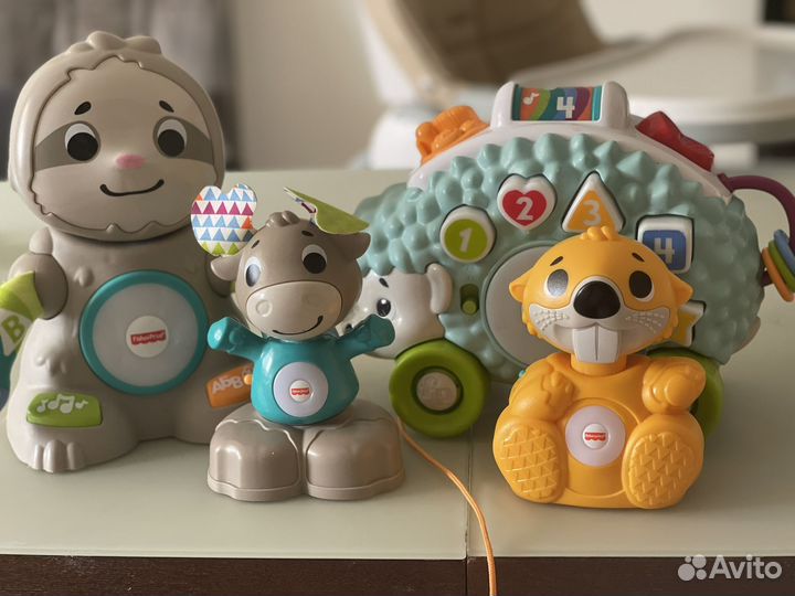Развивающие игрушки линкималс fisher-price