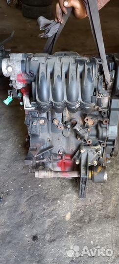 Двигатель двс NFU 1.6 Citroen Peugeot
