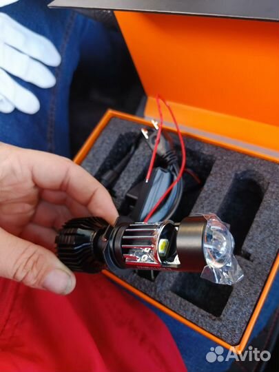 Лед Мини линзы H7