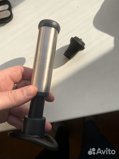 Помпа для вина + пробка вакумная