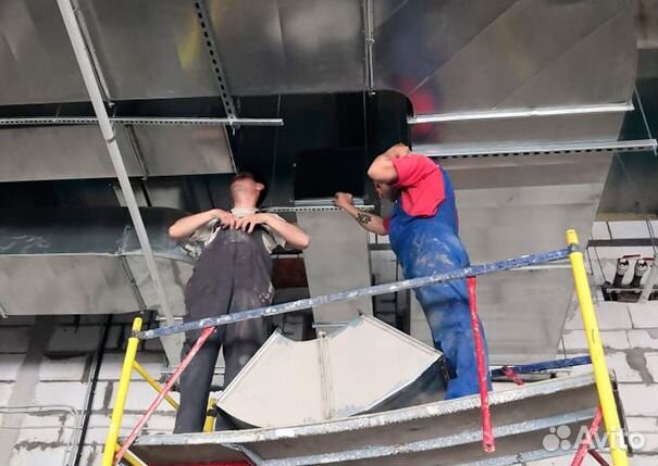 Монтаж, ремонт и обслуживание систем вентиляции