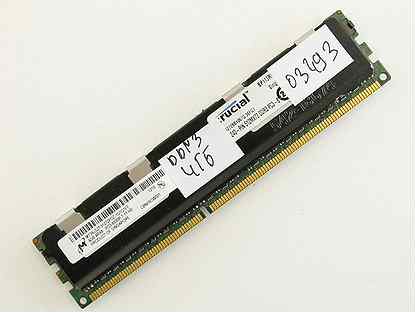 ECC DDR3 4 GB 1066 MHz Crucial