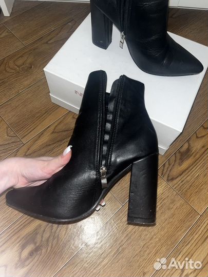 Ботильоны женские 37-38 черные