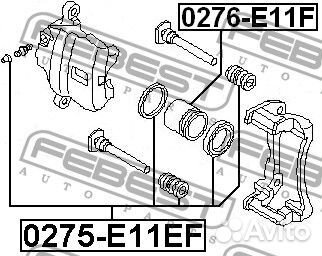 Поршень суппорта тормозного переднего 0276E11F