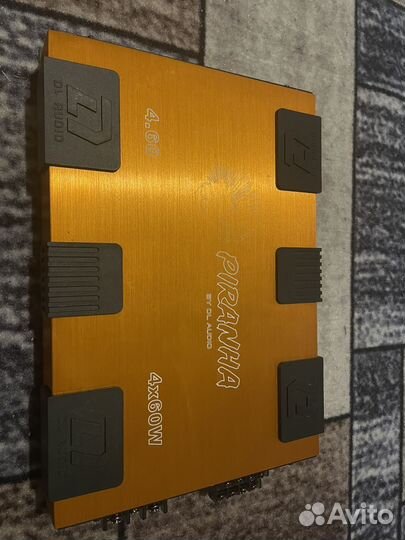 Усилитель 4х канальный dl audio piranha