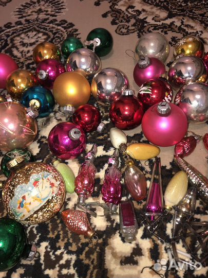 Елочные игрушки СССР