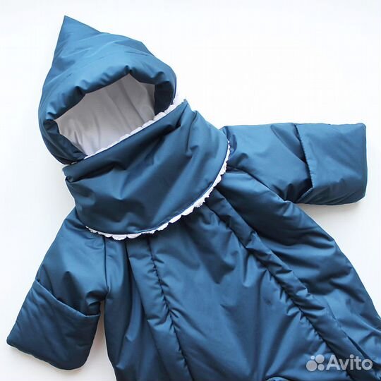 Конверт комбинезон на выписку для новорожденных