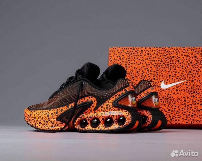 Кроссовки nike air max dn оранжевые