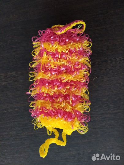 Мочалка ручной работы