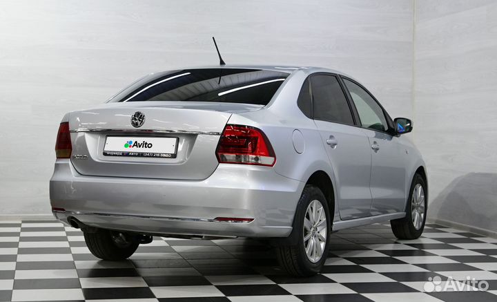 Volkswagen Polo 1.6 AT, 2016, 140 000 км