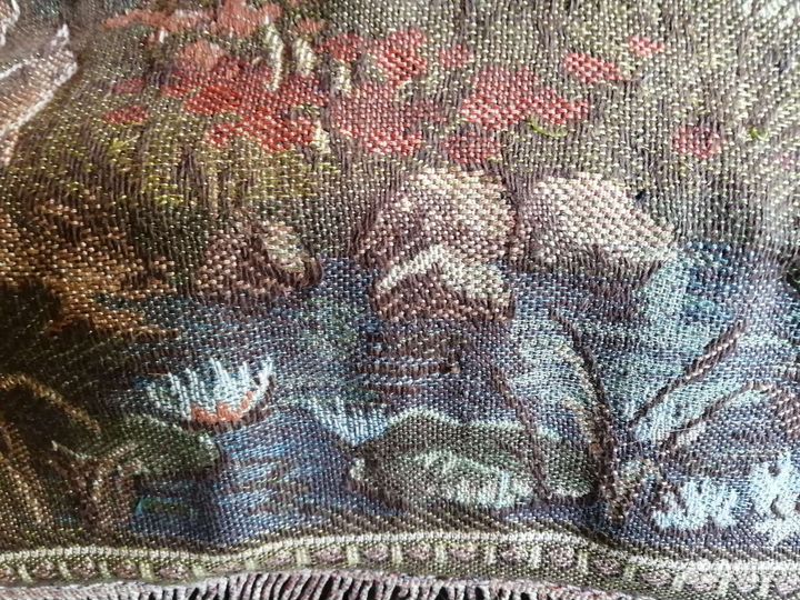 Гобелен ковёр настенный советский Красная Шапочка