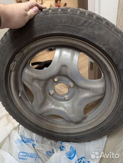 Зимняя резина на дисках r16 автоваз