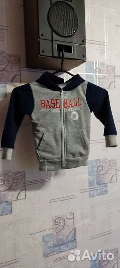 Кофточка на замке на 2г