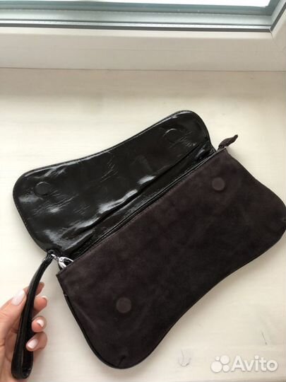 Сумка из натуральной замши