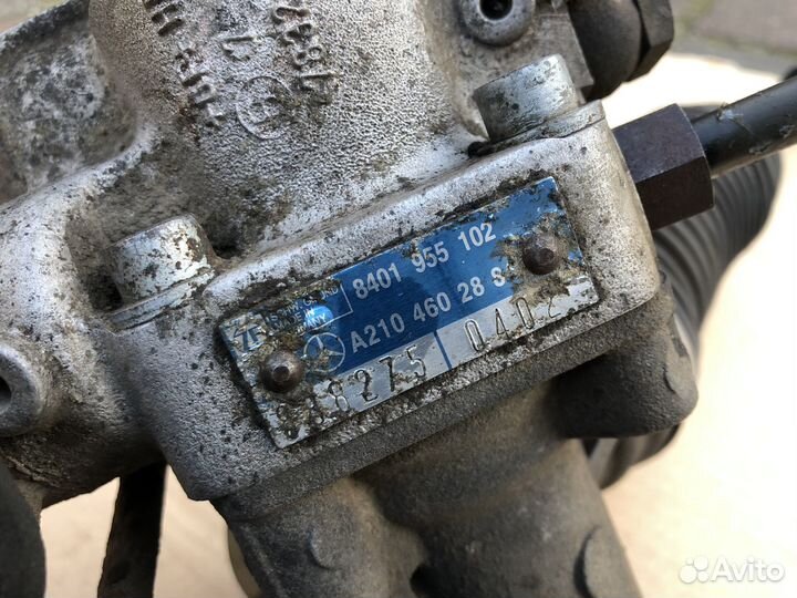 Рулевая рейка на Mercedes W 210