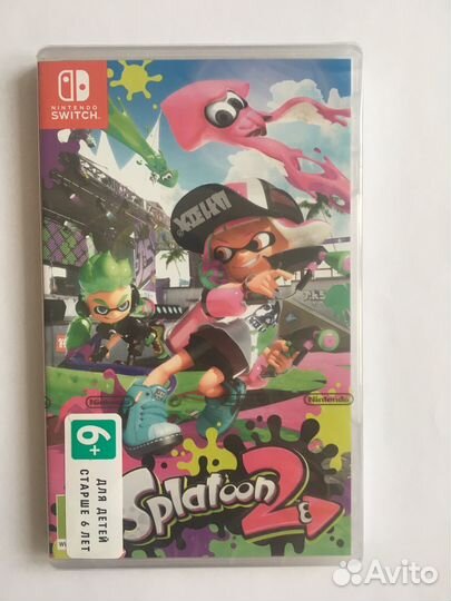 Splatoon 2 новый картридж