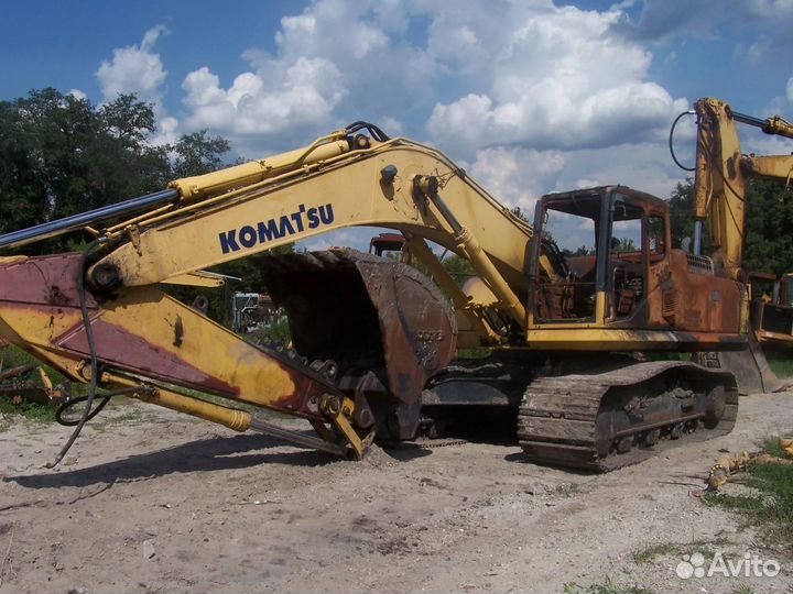 Разбор экскаваторов Komatsu