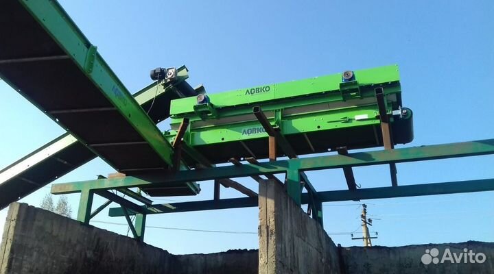 Грохот звездчатый с конвейером